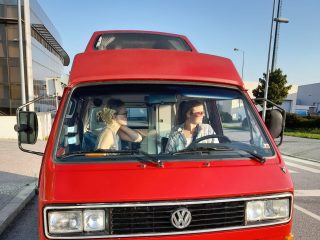 Campervan hire Porto - Billi front