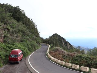 Rent Camper Van Tenerife - Rakete mountain