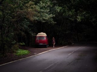 Rent Camper Van Tenerife - Roter Weinsberg forest