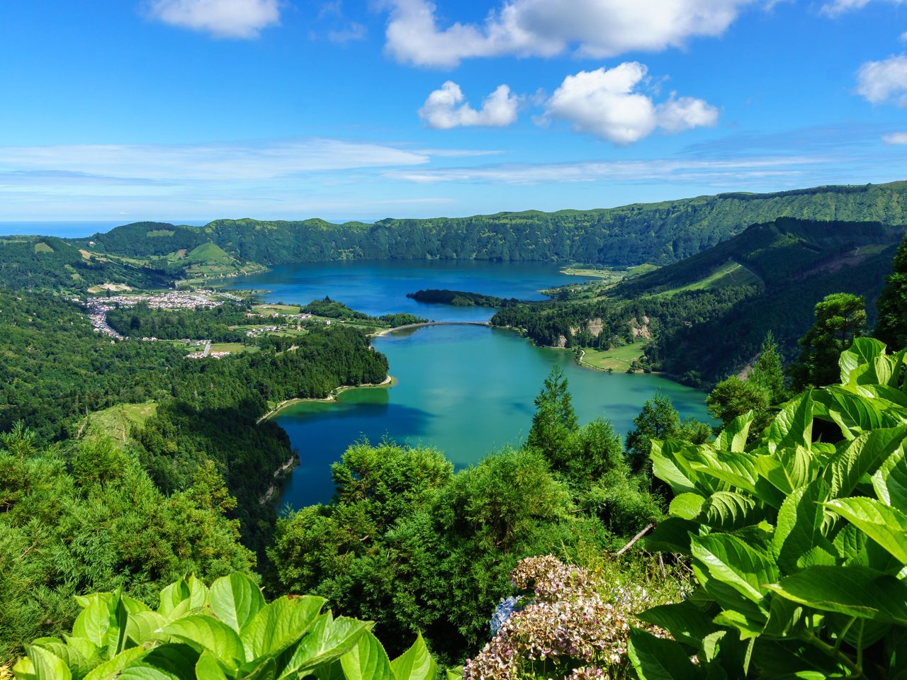 Azores Campervan Rental - lake