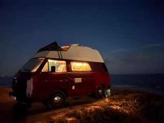 Campervan hire Faro - Melinda night